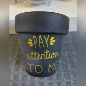 Hand Painted 3" Terracotta Pot